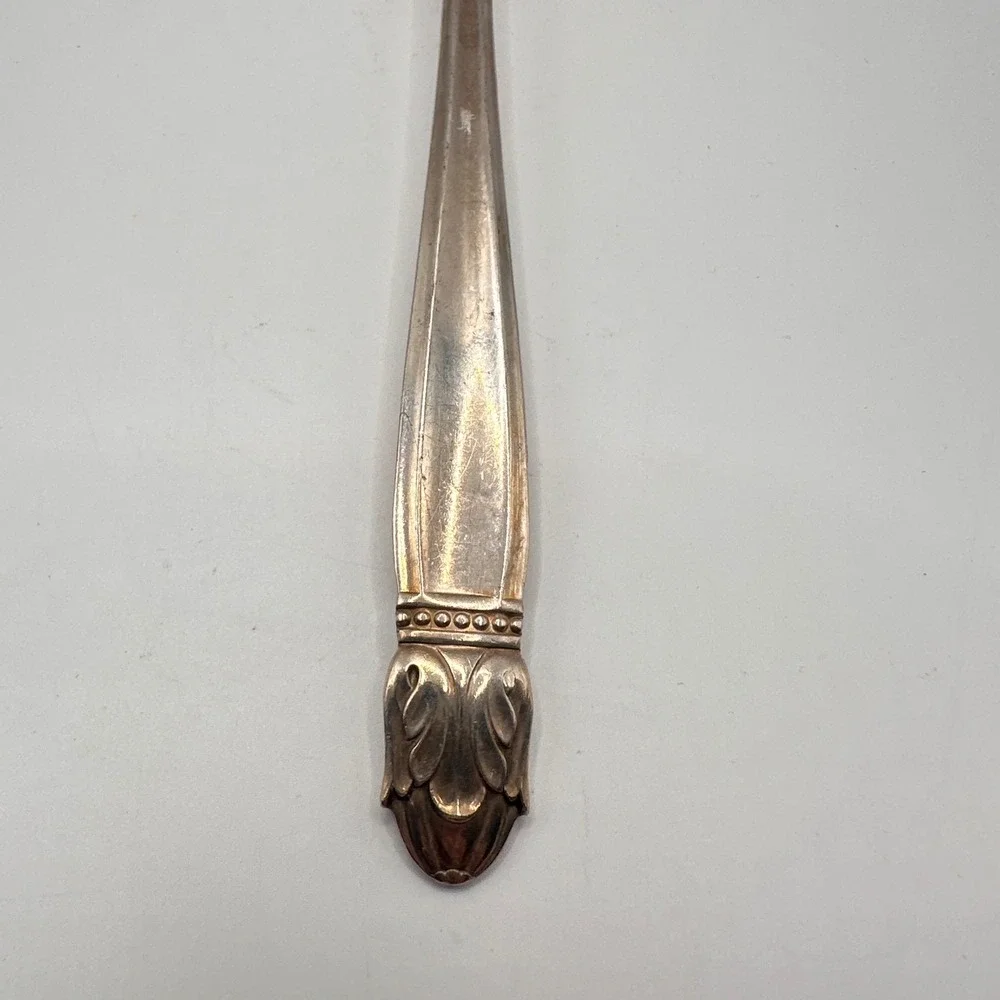 Holmes & Edwards Silver Danish Princess Inlaid IS Spoon Vintage Silverplate